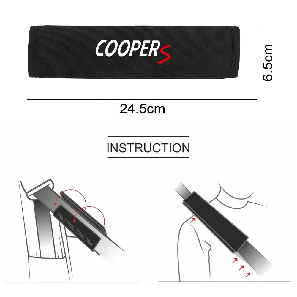 Seat Belt Cover For Mini Cooper - Lxud Customz