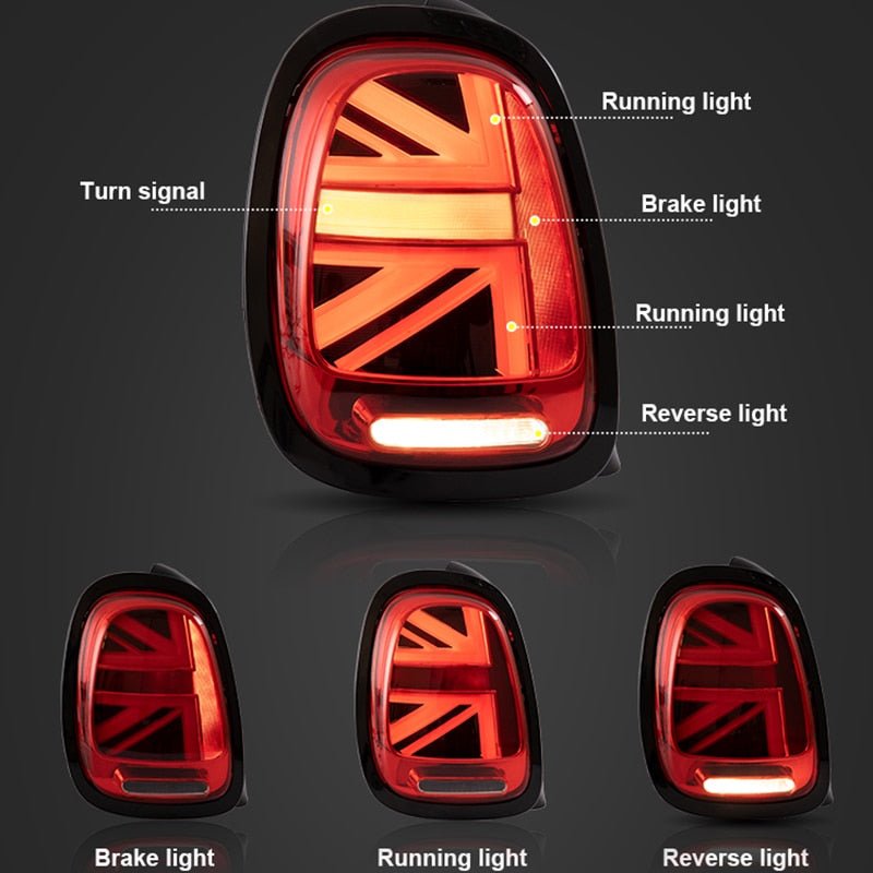 Rear Car Tail Lights For Mini Cooper F55 F56 F57 2014-2020 - Lxud Customz