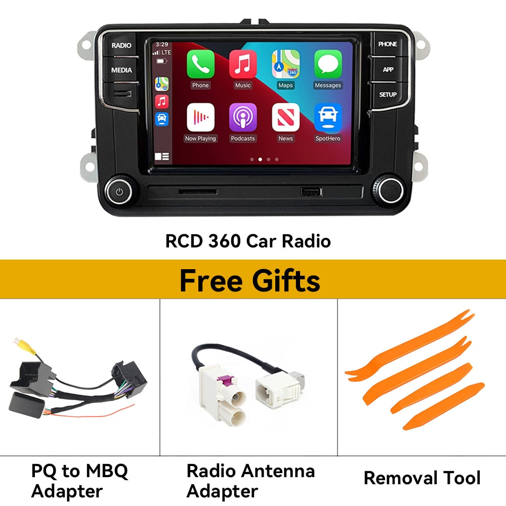 RCD360/PRO Carplay Satnav Skoda/VW/PASSAT B6/GOLF CROSS/Polo - Lxud Customz