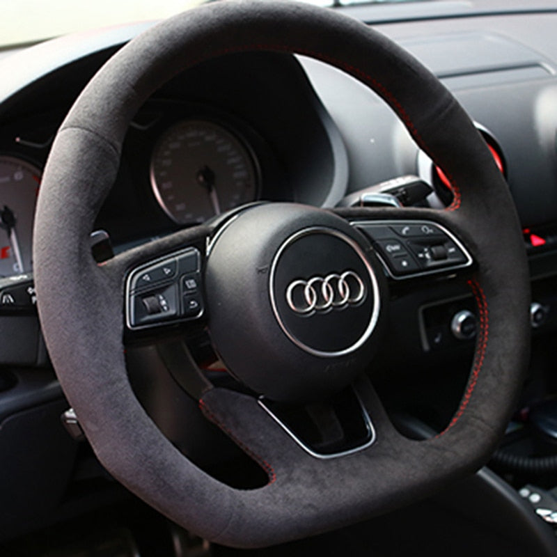 DIY Steering Wheel Cover Retrim Kit For Audi - Lxud Customz