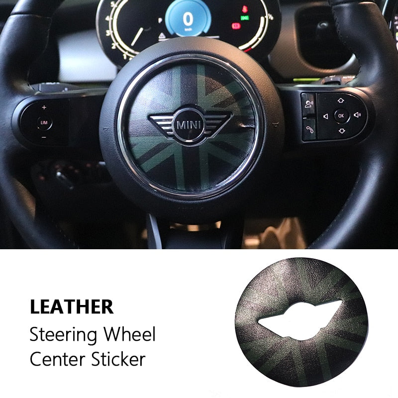 Steering Wheel Airbag Stickers For Mini cooper - Lxud Customz