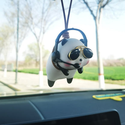 Panda/Pig/Tiger Car Pendant Swing - Lxud Customz