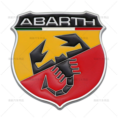 3D Car Abarth Metal Badge Emblem - Lxud Customz