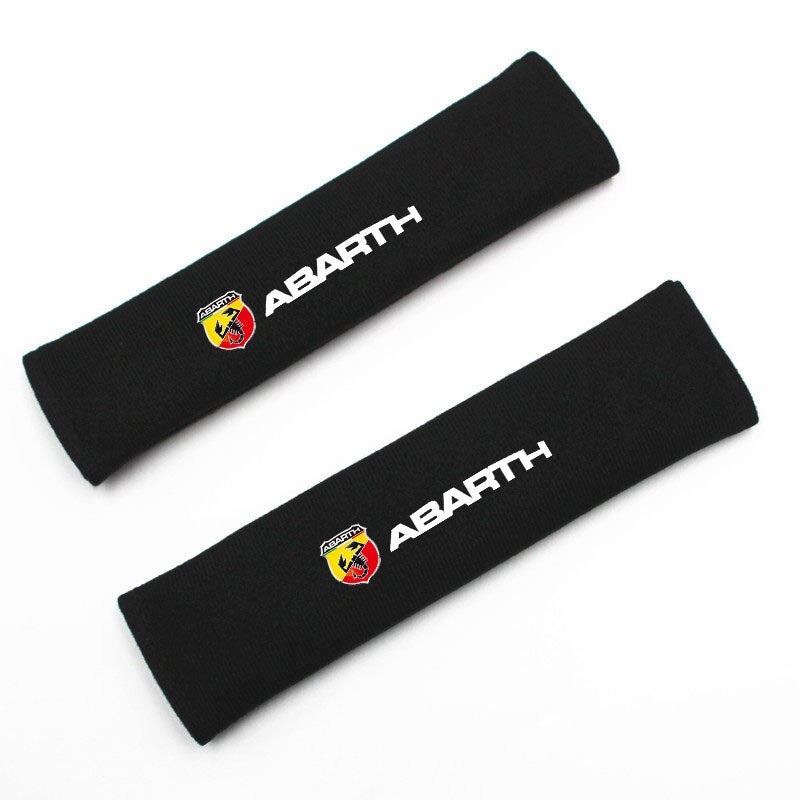 2PCS Seatbelt Shoulder Protector For Abarth - Lxud Customz