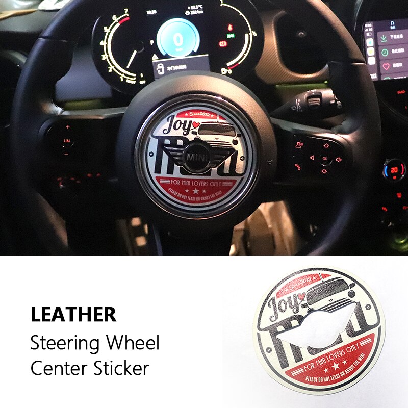 Steering Wheel Airbag Stickers For Mini cooper - Lxud Customz