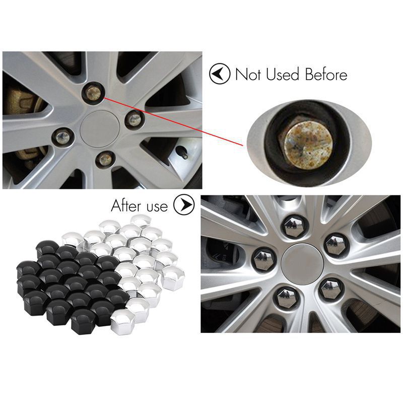 Car Wheel Nut Caps Covers - Lxud Customz