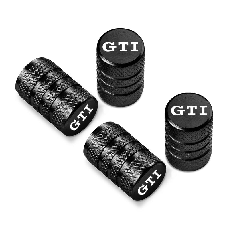 GTI Volkswagen Tyre Dust Valve Caps - Lxud Customz