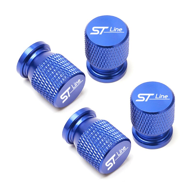 Ford ST/ST Line Dust Tire Valve Caps - Lxud Customz