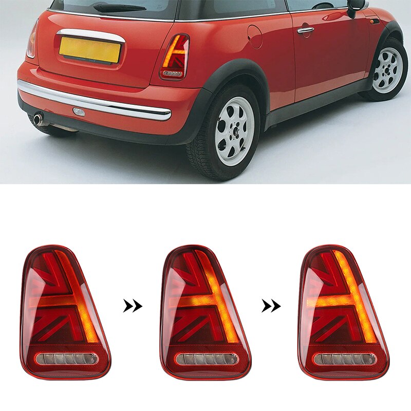 Led rear taillights for Mini Coopers r50 r52 r53 2000-2006