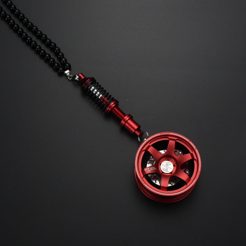 Coilover Alloy Rearview Mirror Pendant - Lxud Customz