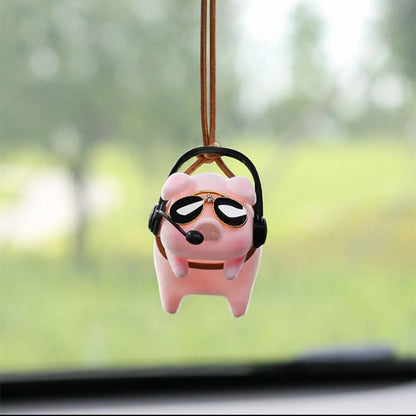 Panda/Pig/Tiger Car Pendant Swing - Lxud Customz