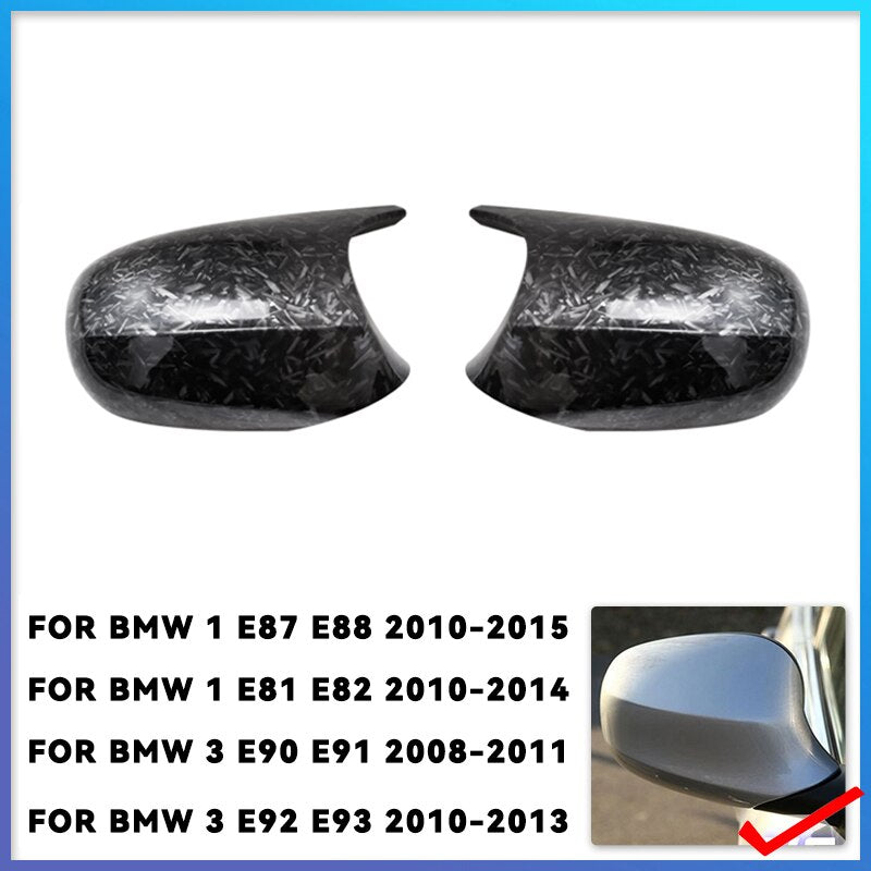 Side Mirror Cover Cap For BMW E81/82 E87/88E90-E93 M3 Style - Lxud Customz