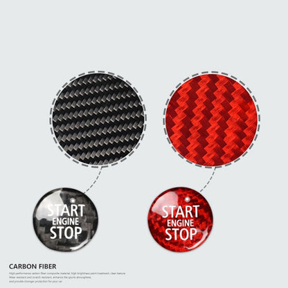 Carbon Fiber Engine Start Stop Button for Mini Cooper R55 R56 R57 R58 R59 R60 R61 - Lxud Customz