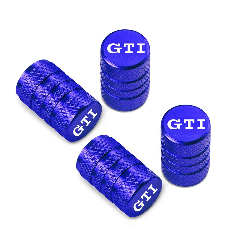 GTI Volkswagen Tyre Dust Valve Caps - Lxud Customz