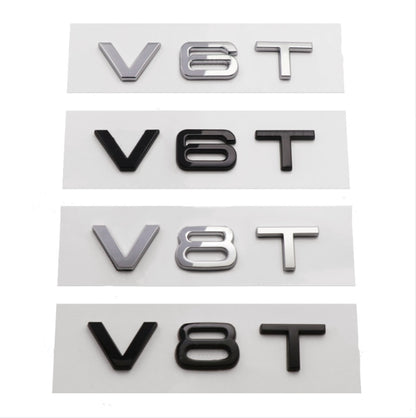 A1 A3 A4 A5 A6 A7 A8 A4L A6L A8L Q2 Q2L Q3 Q3L Q5 Q5L Q7 Q7L TFSI TDI Car Emblem Rear Sticker Badge For Audi - Lxud Customz