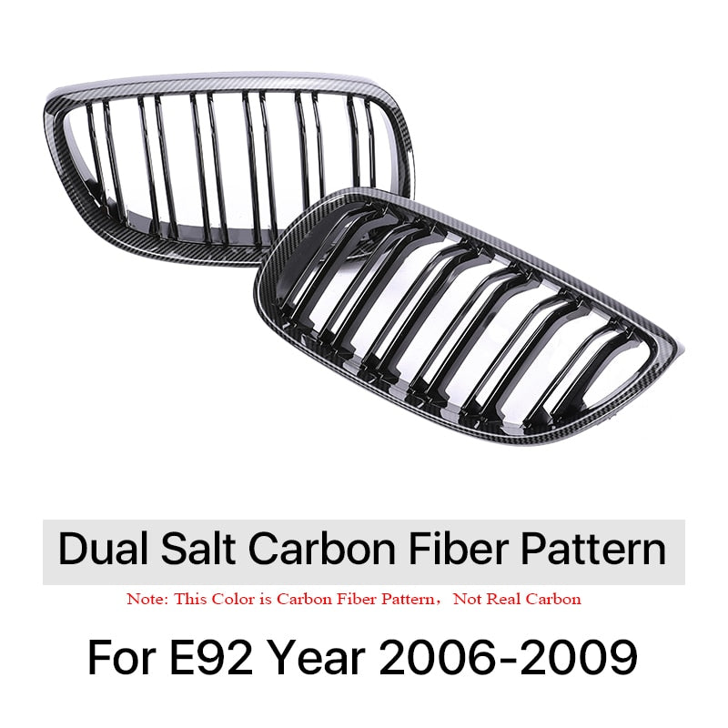 Front Black Grille For BMW 3 Series E92 E93 2005-2013 - Lxud Customz