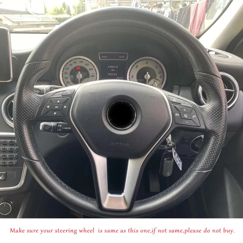 DIY Steering Wheel Cover Retrim Kit for Mercedes Benz