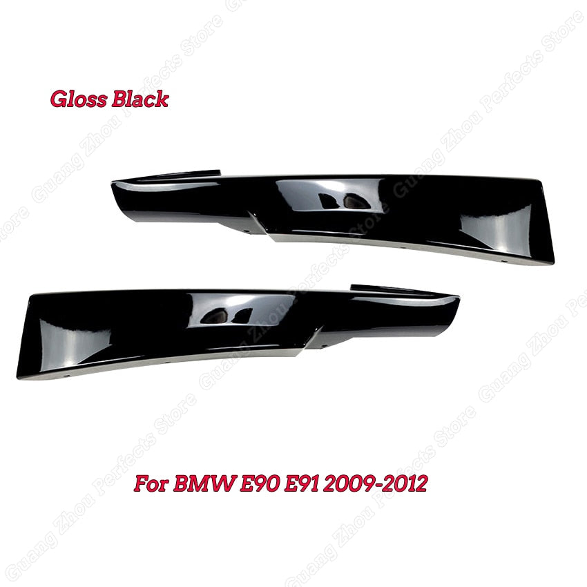 2Pcs Front Bumper Side Splitter BMW 3 Series E90 E91 2005-2012 - Lxud Customz