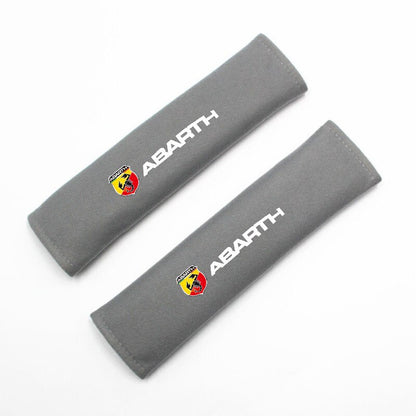 2PCS Seatbelt Shoulder Protector For Abarth - Lxud Customz