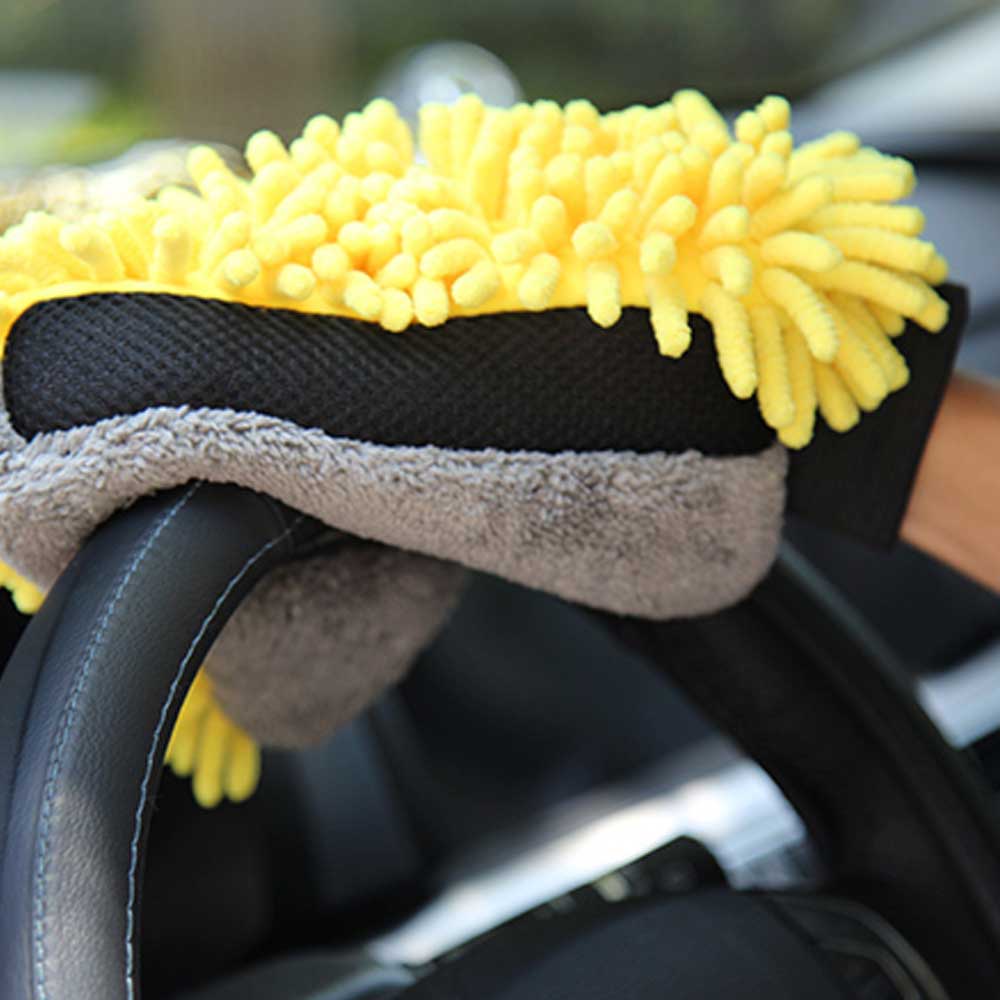 Dual Sided Car Wash Mitt - Lxud Customz