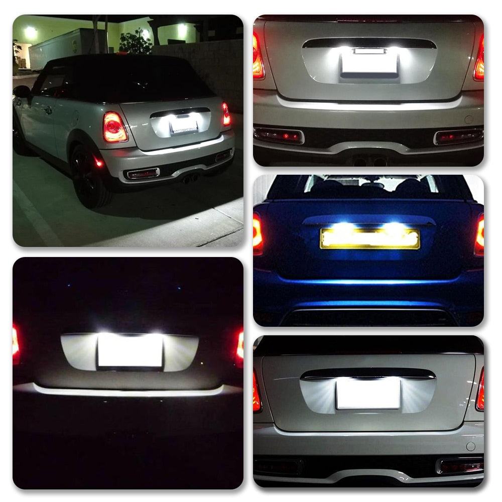 LED Number Plate Light For Mini Cooper - Lxud Customz