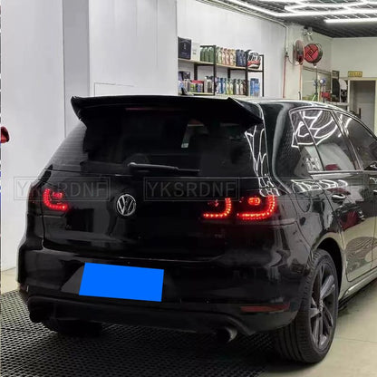 MK6 GTI R20 2010-2013 ABS Plastic Roof Spoiler - Lxud Customz