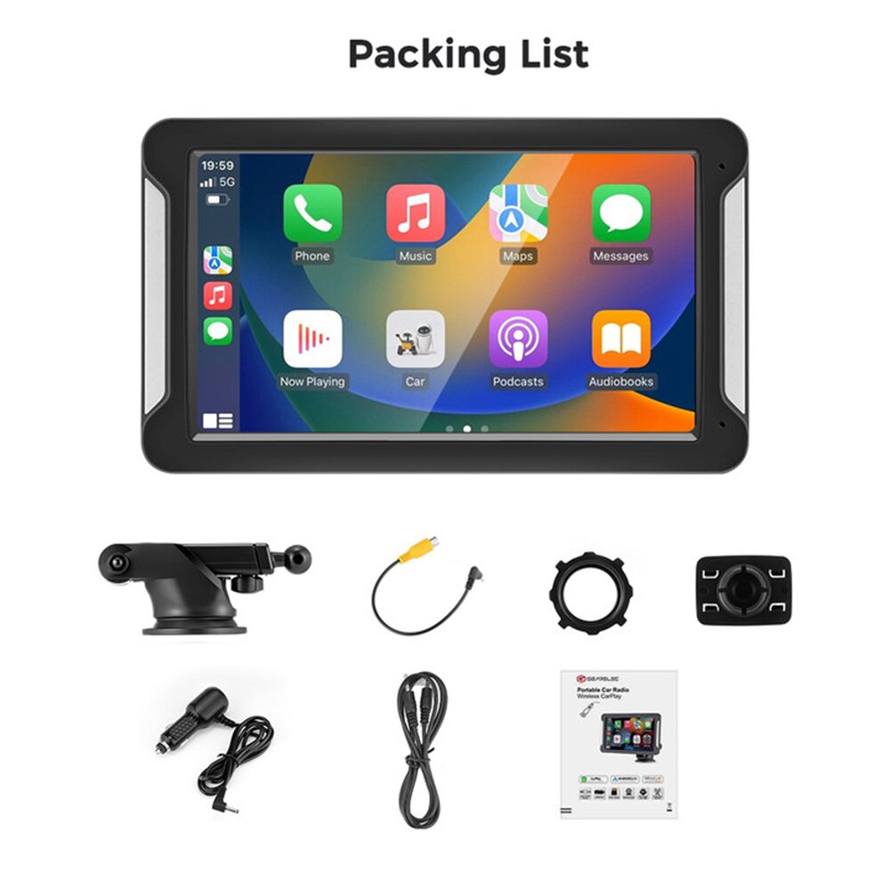 CarPlay Portable Tablet 7 Inch Universal - Lxud Customz