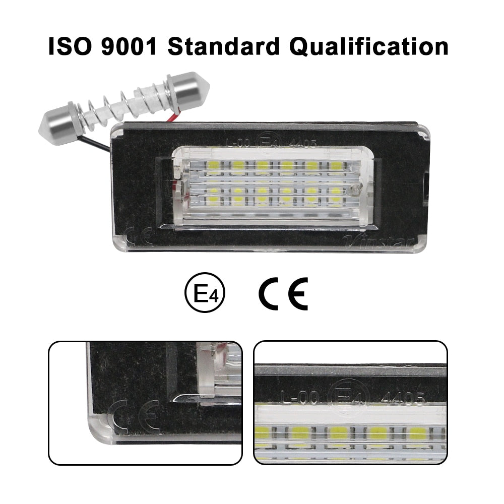 LED Number Plate Light For Mini Cooper - Lxud Customz