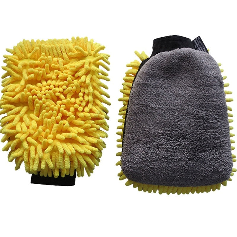 Dual Sided Car Wash Mitt - Lxud Customz