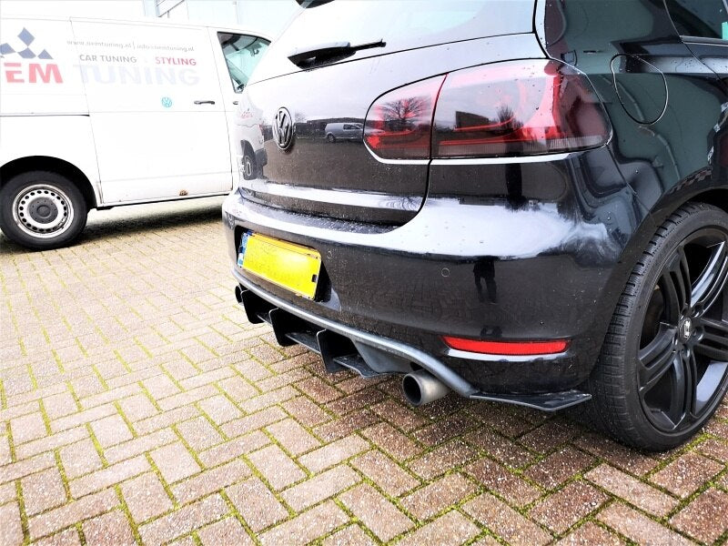 Volkswagen VW Golf MK6 GTI Car Rear Diffuser - Lxud Customz