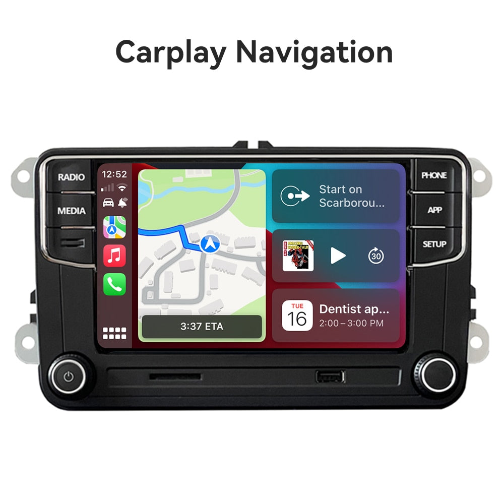 RCD360/PRO Carplay Satnav Skoda/VW/PASSAT B6/GOLF CROSS/Polo - Lxud Customz