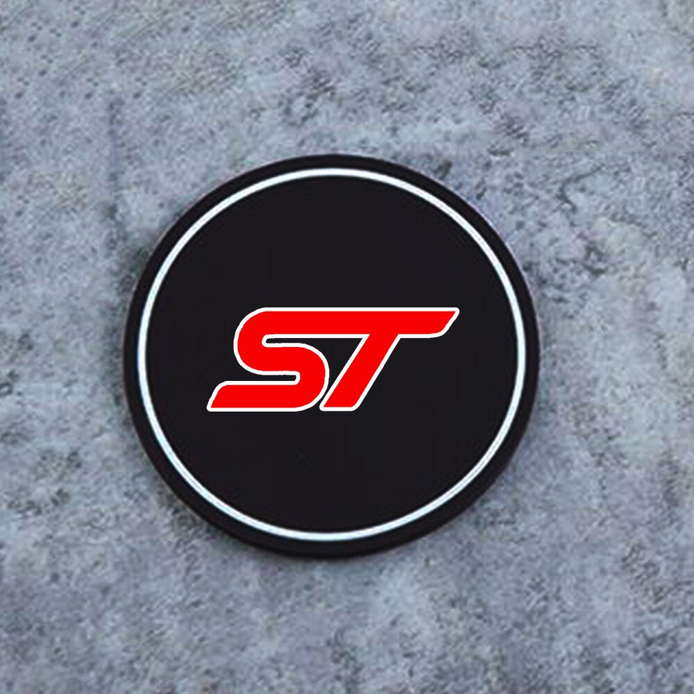 2Pcs Car Coasters For FORD ST - Lxud Customz