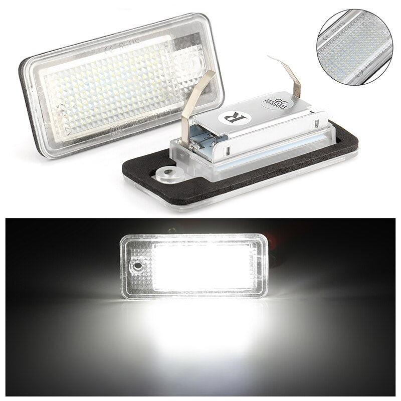 LED Number Plate Light Lamp For Audi - Lxud Customz