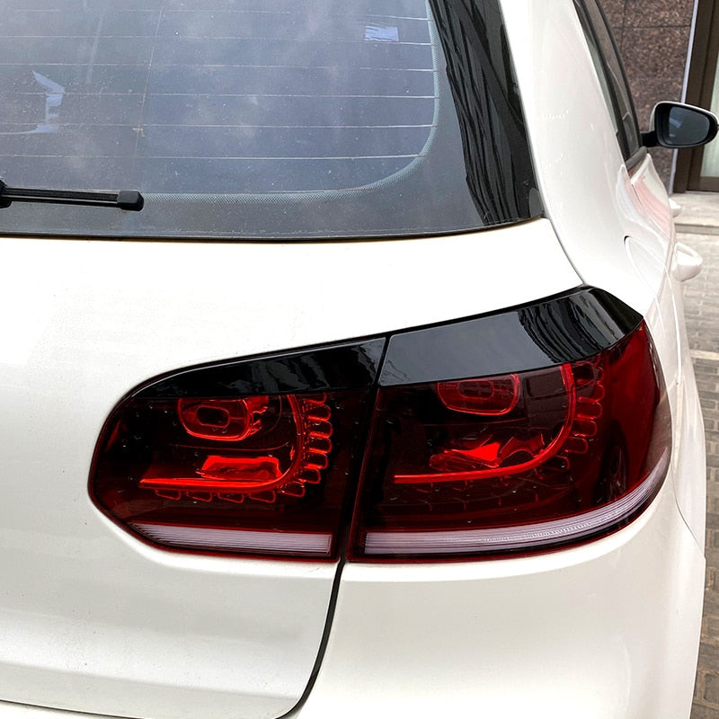 Volkswagen  Golf 6 MK6 GTI R 2008 - 2013 Taillight Eyelid Cover Trim - Lxud Customz