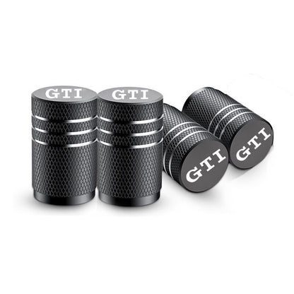 GTI Volkswagen Tyre Dust Valve Caps - Lxud Customz