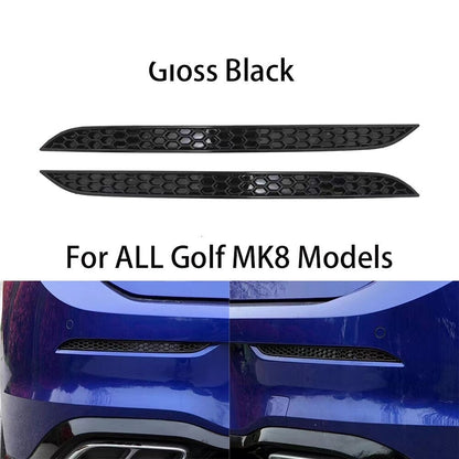 Golf 6/7/7.5 GTI R Standard 2009-2023 Rear Bumper Reflector Honeycomb Cover - Lxud Customz