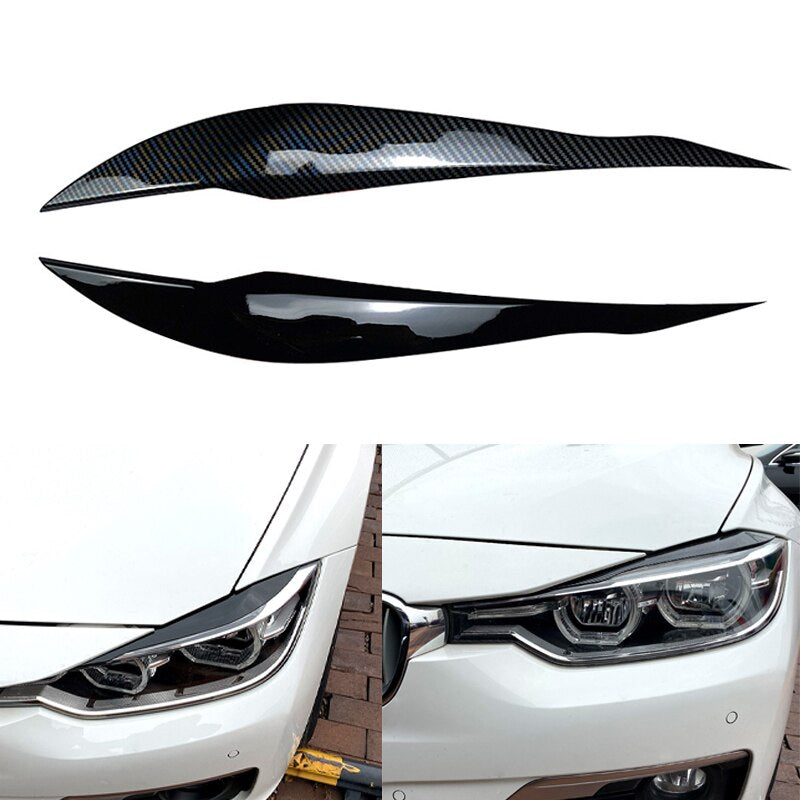 Headlight Eyebrows For BMW 3 Series F30 F31 318i 320i 2012-2018 - Lxud Customz