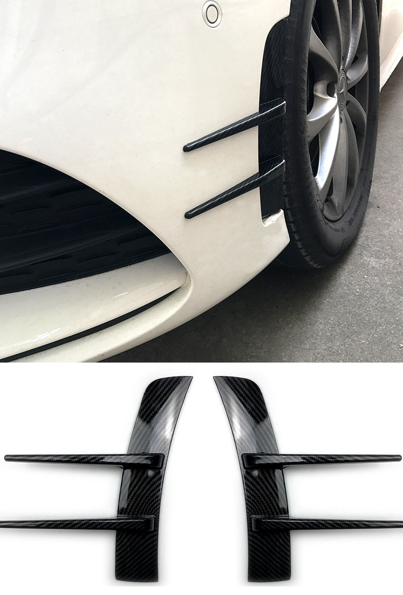 Benz A-Class A180 A200 A220 Front Bumpers Canards - Lxud Customz