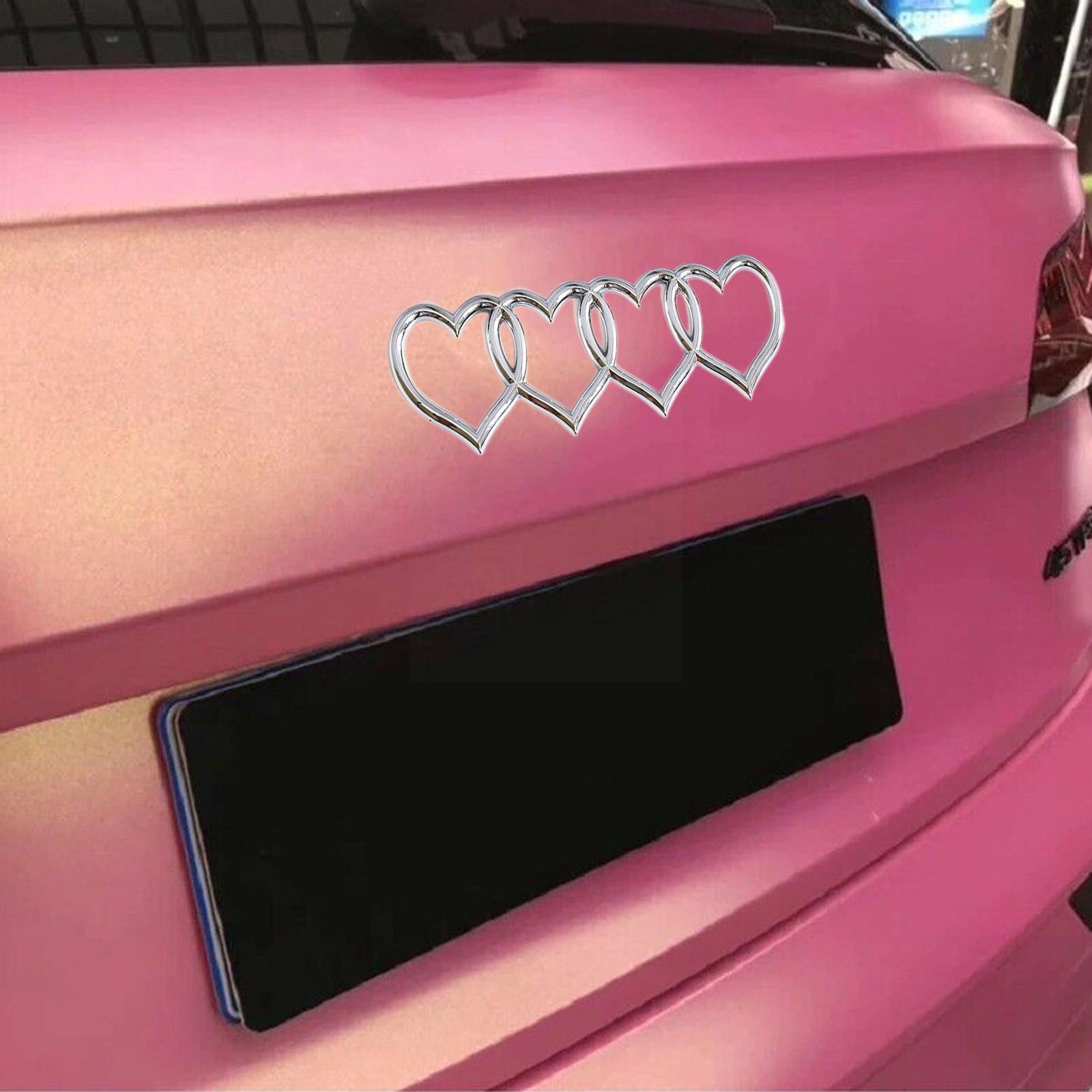 Audi Love Heart Logo Emblem For Audi A4 A3 A5 A6 - Lxud Customz