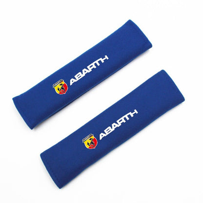 2PCS Seatbelt Shoulder Protector For Abarth - Lxud Customz