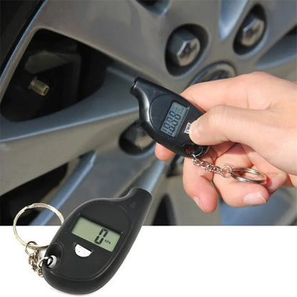 Digital Tire Pressure Gauge Keychain