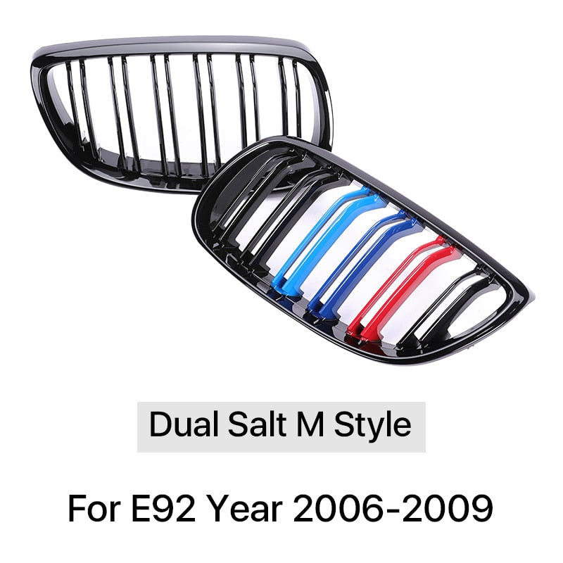 Front Black Grille For BMW 3 Series E92 E93 2005-2013 - Lxud Customz