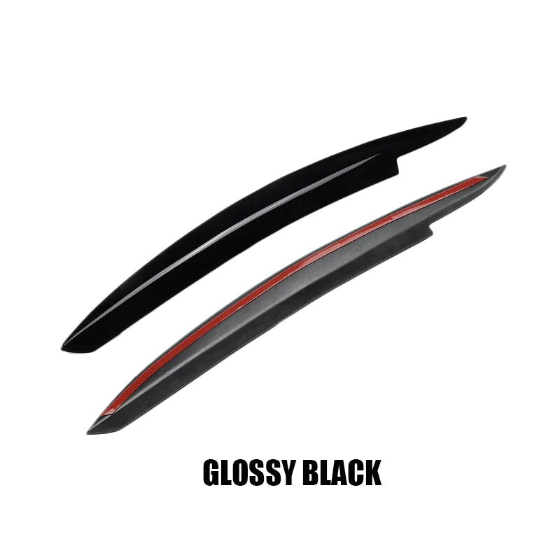 Fit For VW Golf 6 MK6 GTI GTR 2008-2013 Car Accessories Black Headlight Eyebrow Eyelid Cover Decorative Trim - Lxud Customz