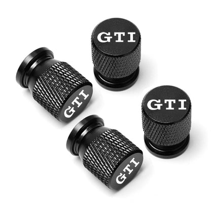 GTI Volkswagen Tyre Dust Valve Caps - Lxud Customz