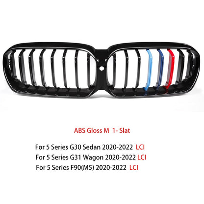 Front Black Grill for BMW THE 5 Series G30 G31 F90 (M5) LCI - Lxud Customz