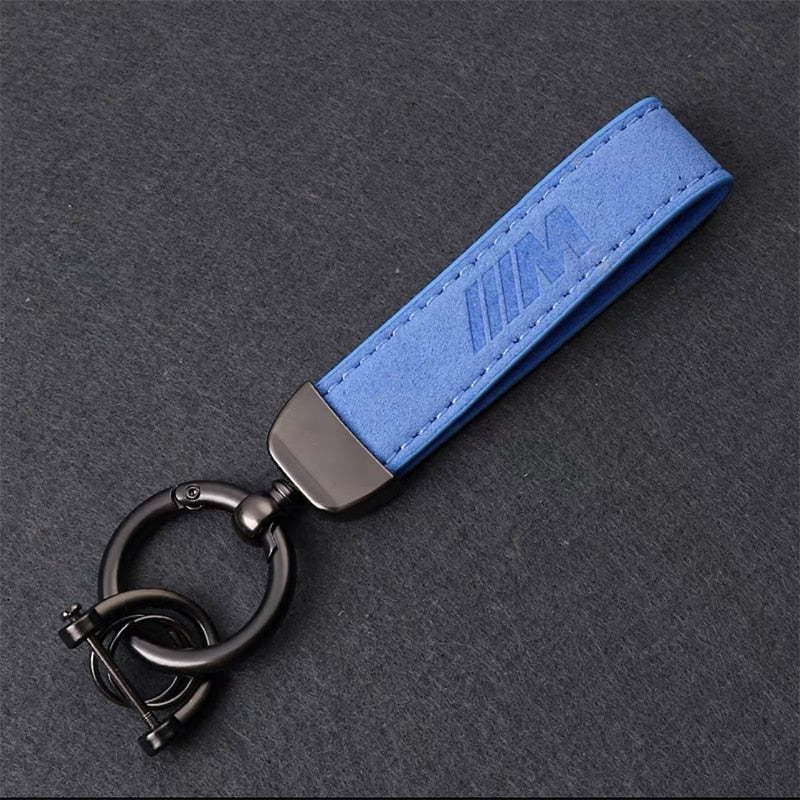 Alcantara Key Chain For BMW - Lxud Customz