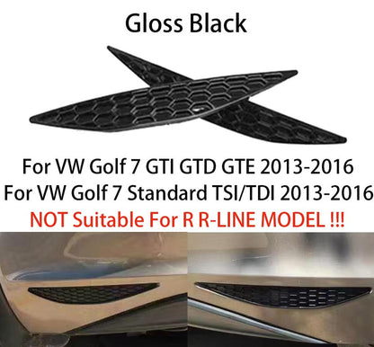 Golf 6/7/7.5 GTI R Standard 2009-2023 Rear Bumper Reflector Honeycomb Cover - Lxud Customz