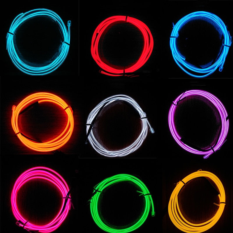 1M/2M/3M/5M Car Interior Lighting LED Strip - Lxud Customz