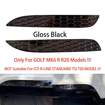 Golf 6/7/7.5 GTI R Standard 2009-2023 Rear Bumper Reflector Honeycomb Cover - Lxud Customz