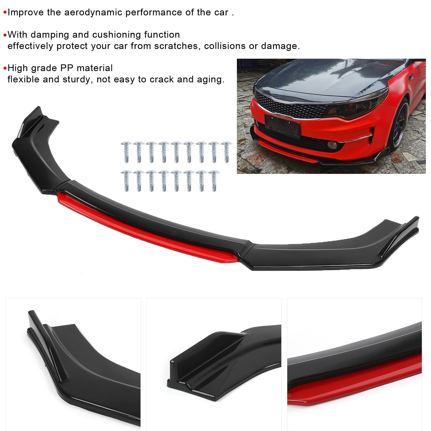 Universal Front Bumper Splitter - Lxud Customz